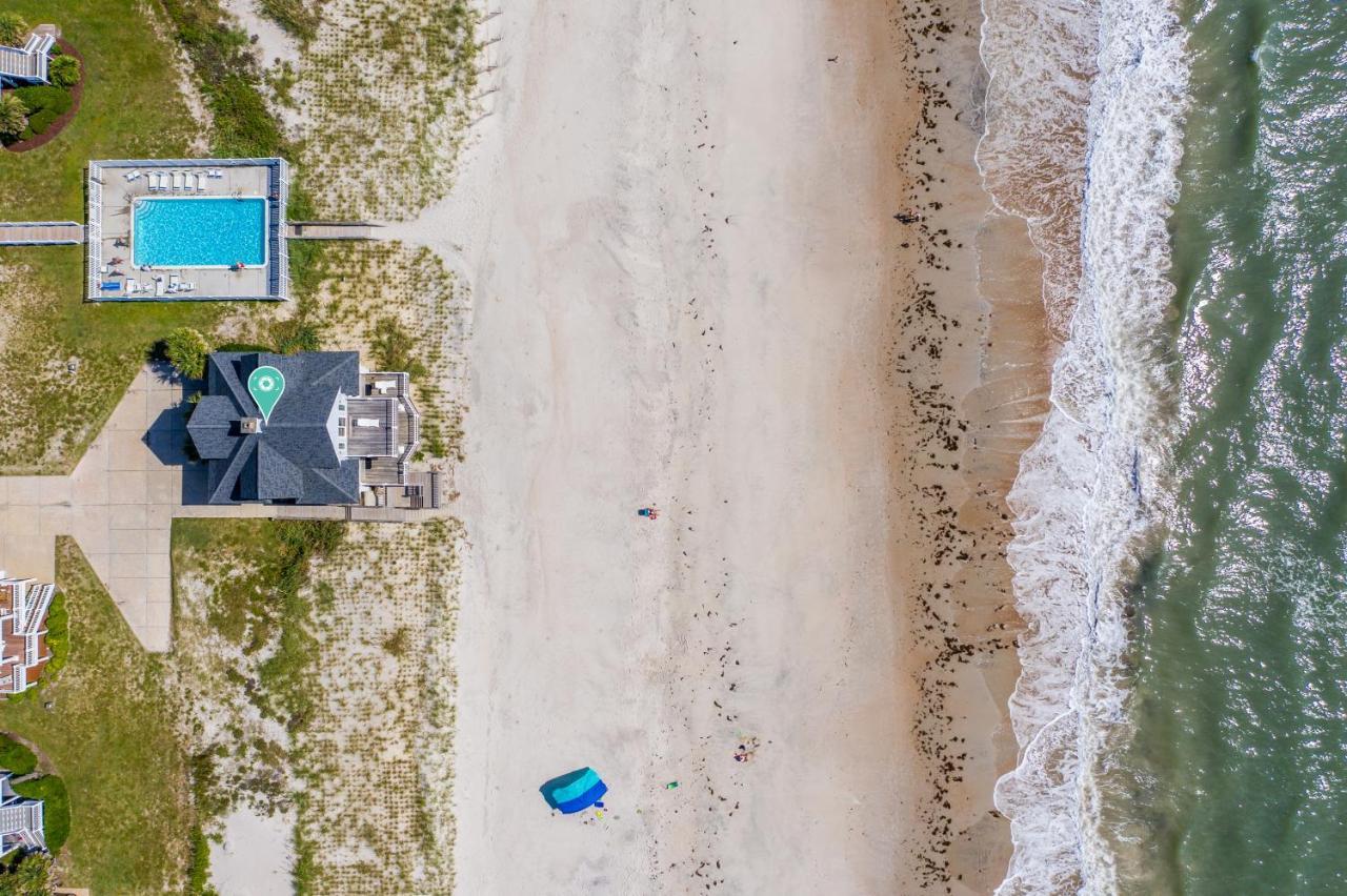 4194 Island Drive - Oceanfront, Community Pool Villa North Topsail Beach Exteriör bild