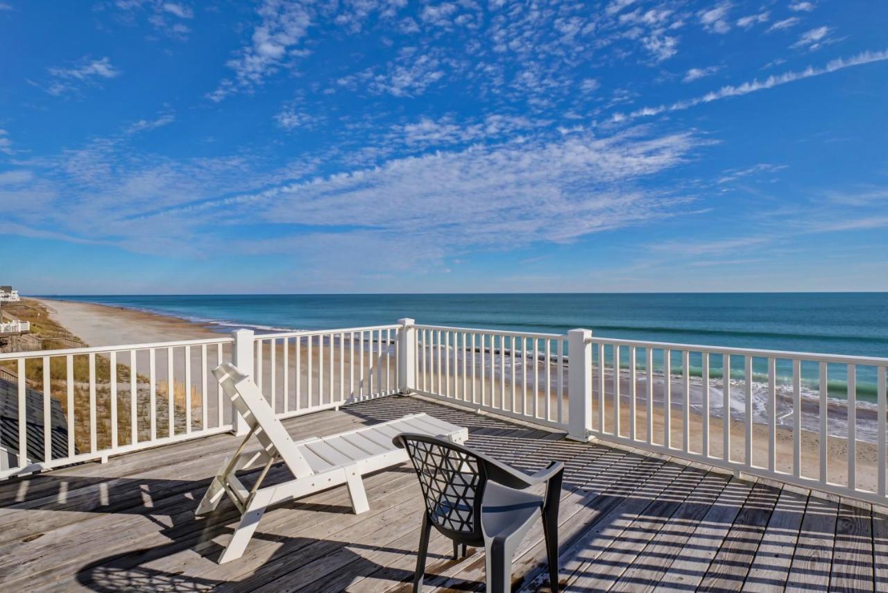 4194 Island Drive - Oceanfront, Community Pool Villa North Topsail Beach Exteriör bild