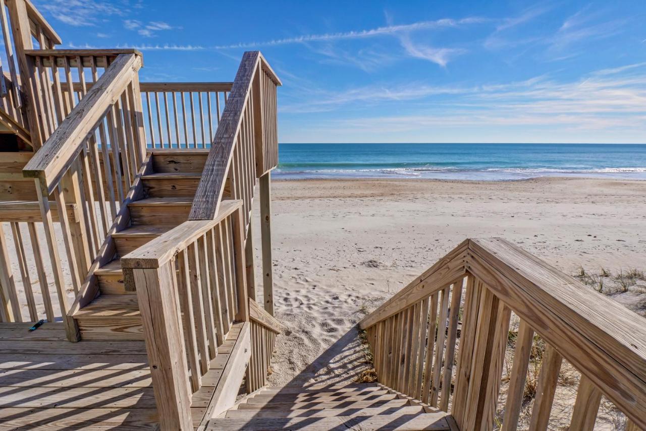 4194 Island Drive - Oceanfront, Community Pool Villa North Topsail Beach Exteriör bild